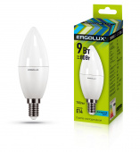   ERGOLUX LED-C35-9W-E14-4K,  9 E14 4500K