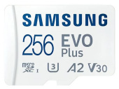   SAMSUNG Micro SecureDigital 256GB Class 10, A2, V30, UHS-I (U3), R 130 / 